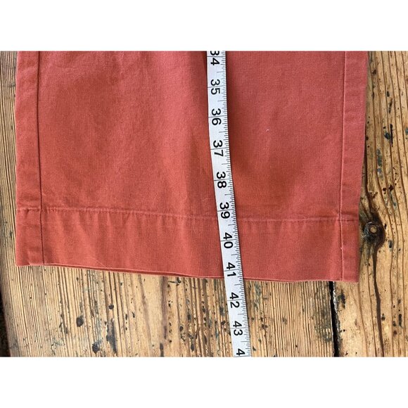 A New Day Rust-Orange Wide-Leg Womens Pants Stretch Cotton Blend NEW Size 6 - Picture 8 of 9